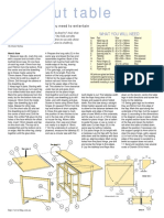 Fold-out table: Get extra table space with our compact folding design