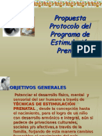Protocolo Del Programa de Estimulaci N Prenatal