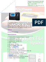 CTRL de Asistencia ZK TAC1000 (T4)