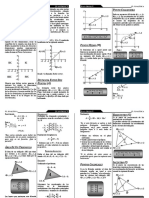 Folleto de  geometria Analitica