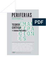 Varesi El kirchnerismo como cultura (política) afirmativa en Periferias 19