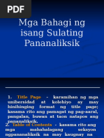 Pagsulat NG Introduction at Background | PDF
