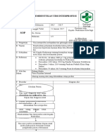 Sop Pembentukan Tim Interprofesi 