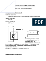 Fallas Generadas Al Motor BMW 318i