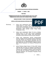 Peraturan Kapolri Nomor 3 Tahun 2008 Tentang Pembentukan Ruang Pelayanan Khusus Dan Tata Cara Pemeriksaan Saksi Dan Korban