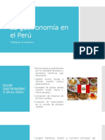 La Gastronomía en El Perú