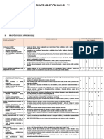 Programación Anual 1er Grado