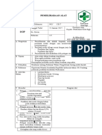 Sop Pemeliharaan Alat 