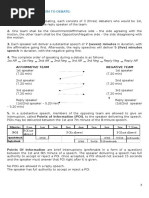 Debate Teaching Material-Day 1-General Intro To Debate