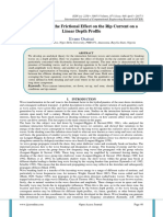 Modeling The Frictional Effect On The Rip Current On A Linear Depth Profile