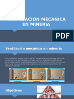 Ventilacion Mecanica en Mineria