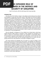 The Expanded Role of Air Power in The Defence and Security of Singapore