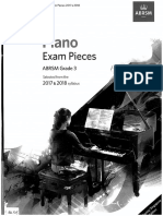 ABRSM 2017-18 Piano Pieces Gr3