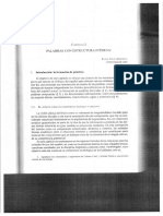 "Palabras con estructura interna" en Panorama de la lexicología