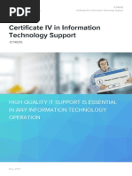 Certificate IV in Information Technology Support PDF