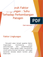 Faktor Suhu