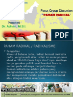 Paham Radikal Di Kabupaten Sambas