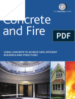 Concrete and Fire