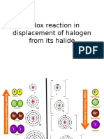 Redox Reaction in Displacement of Halogen From Its
