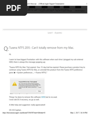 Uninstall Tuxera Ntfs Mac