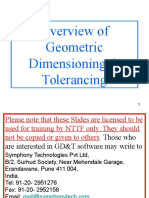 Overview of Geometric Dimensioning & Tolerancing