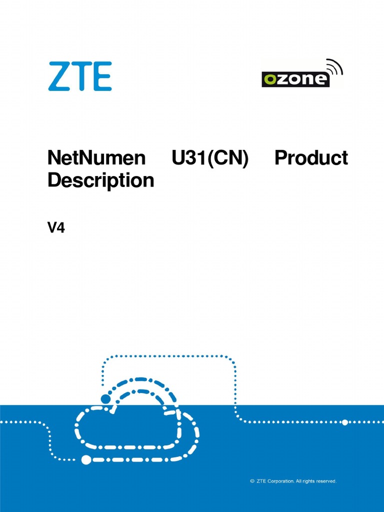 1-12 ZTE CN EMS - ZTE NetNumen U31 (CN) Product Description | PDF ...