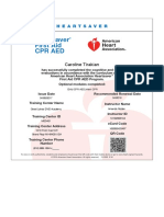 CPR Certificate