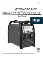 Smart Tig Ac/Dc-200P Inverter Welding Machine: User Manual