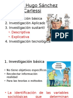 Tipos de Investigacion - Carlessi