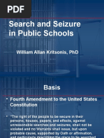 Search & Seisure - William Allan Kritsonis, PHD