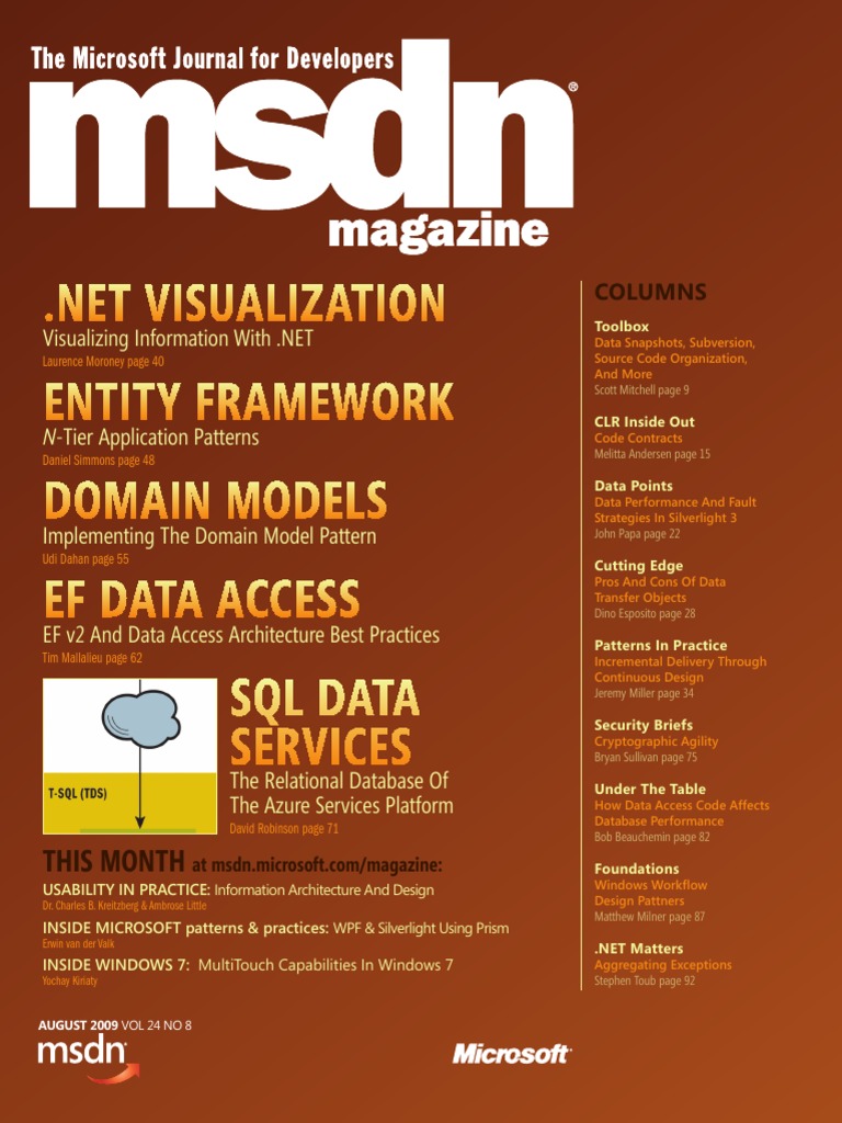 Msdnmagazine2009 08en Us Sql Web Server - 