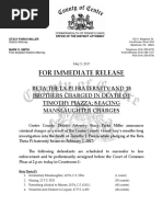 Notice 11 FINAL Charges and Presentment