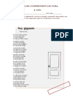 Modelo de Prueba Segun Estandares de Aprendizaje - Lenguaje