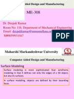 Unit 1 Introduction CAD Lecture 25th Jan