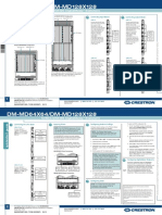 Crestron 128x128 DigitalMedia Switcher DM-MD128X128