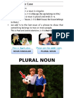 Noun Singular Noun Singular Plural Noun Plural Noun