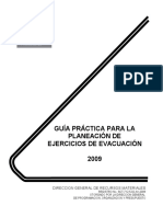 Guia Practica Ejercicios Evacuacion PDF