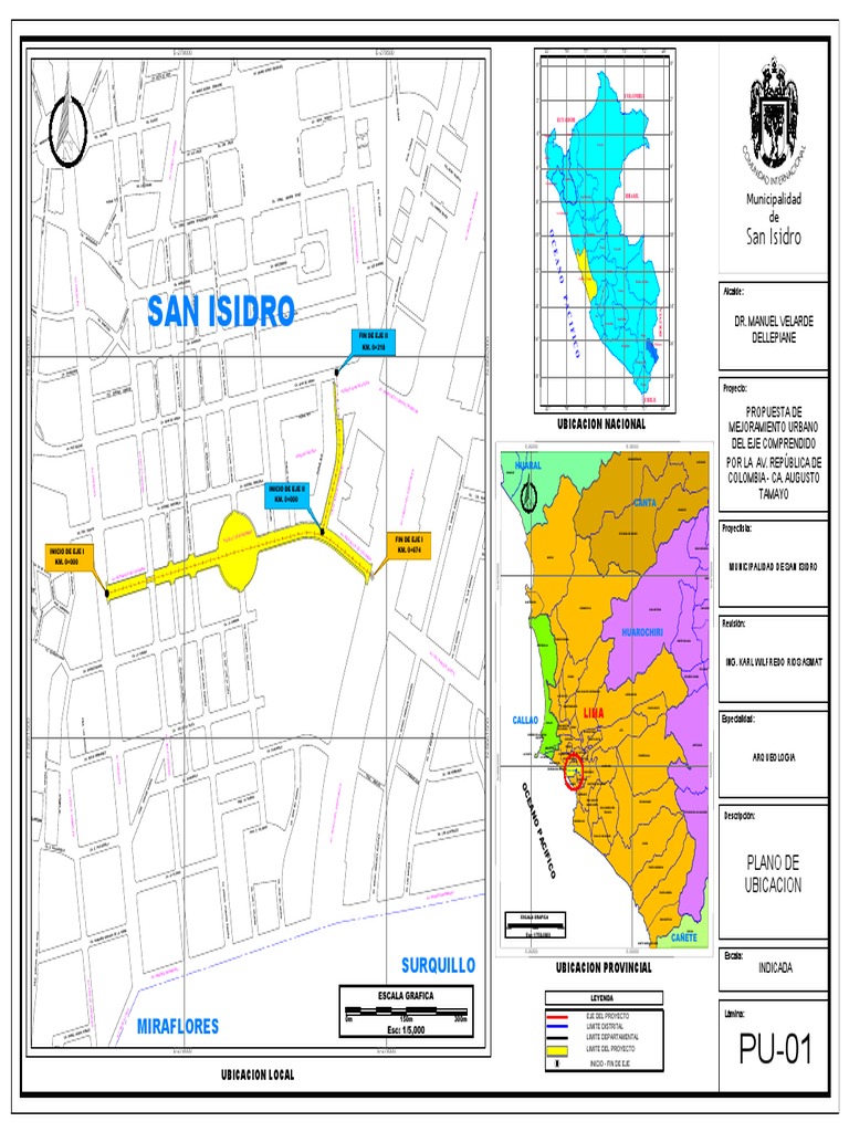 Propuesta de Mejoramiento Urbano San Isidro | PDF