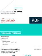Airbnb Economic Activity Report, New York State HR&A