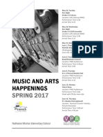 Music and Arts Happenings