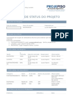 Relatório de Status Dos Rastreadores