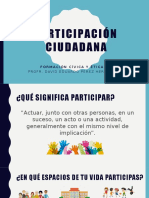 Participación ciudadana