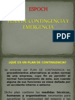 Plan de Contingencia