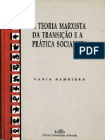 A Teoria Marxista Da Transição e a Prática Socialista 1992