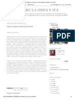 Todo Sobre La Osha e Ifa - Porque Elegua Tiene Dos Tronos