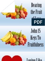 John 15 Keys to Fruitfulness Through Loving Like God
