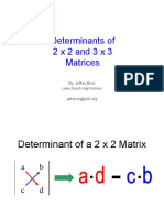 Determinants matriks 3x3 metode sarrus