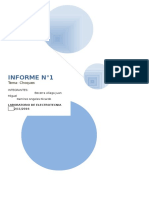 Informe 1 de Elctrotecnia