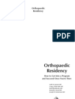 Orthopaedic Residency 
