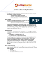 Shoretel Standard Statement of Work Rev2